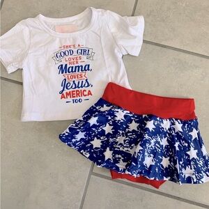 This adorable set is perfect for 4th of July or a summer playdate!